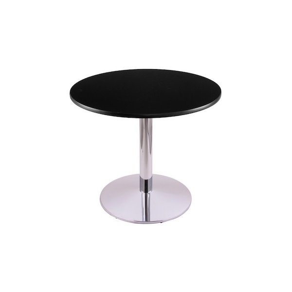 30" 214 Chrome Table, 30" dia. Top